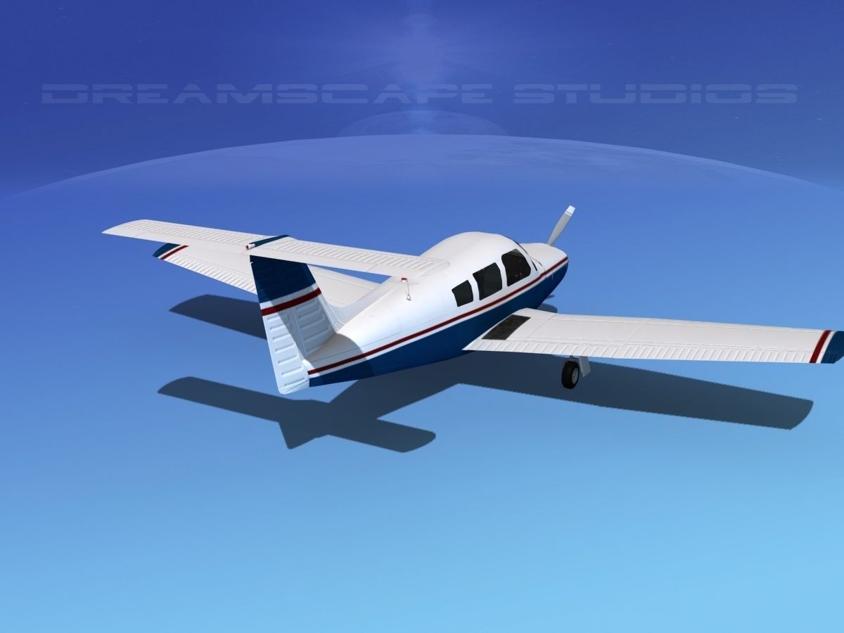 Piper Turbo Arrow III 3D model_5