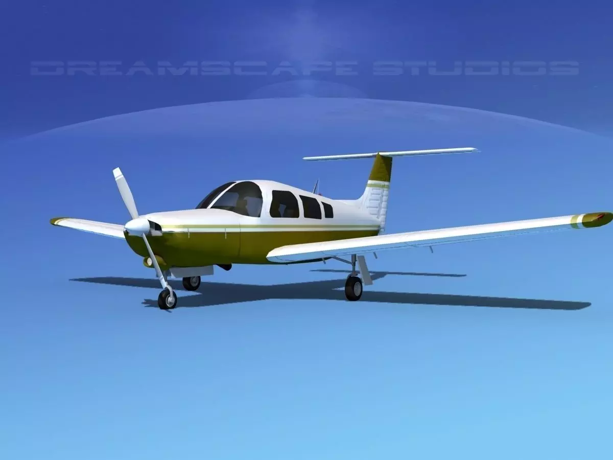 Piper Turbo Arrow III 3D model_0