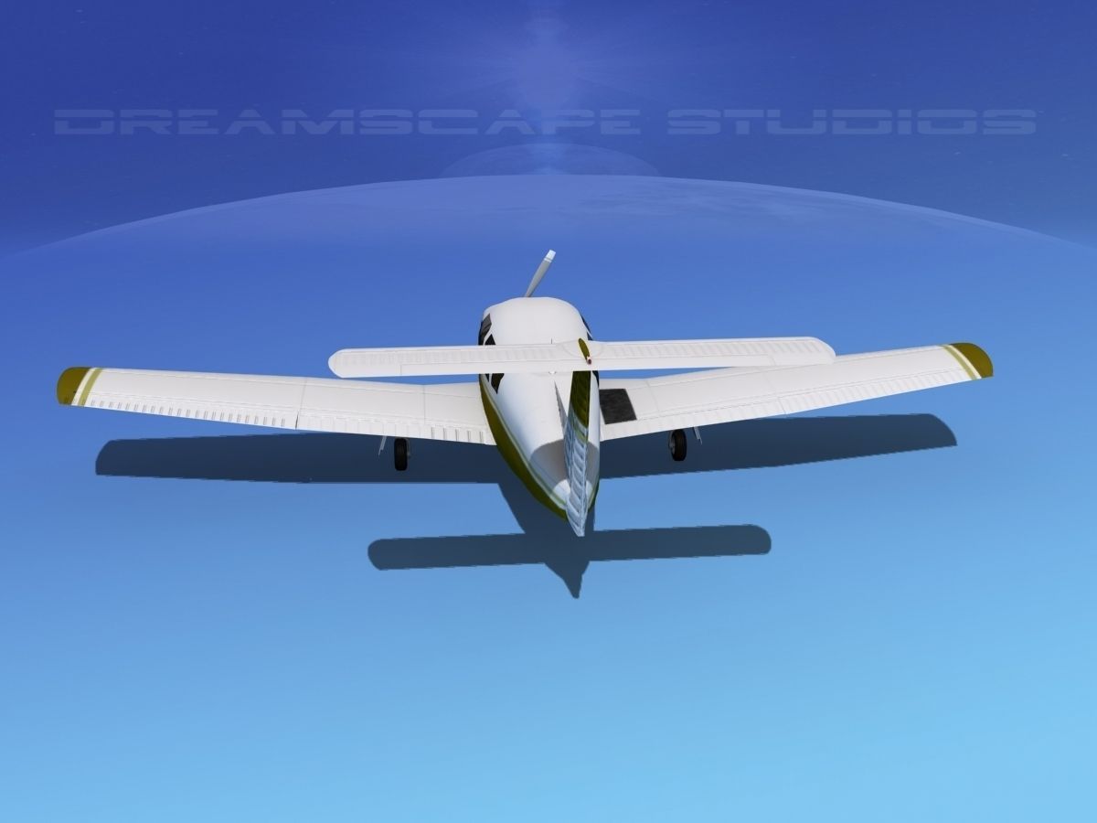 Piper Turbo Arrow III 3D model_6