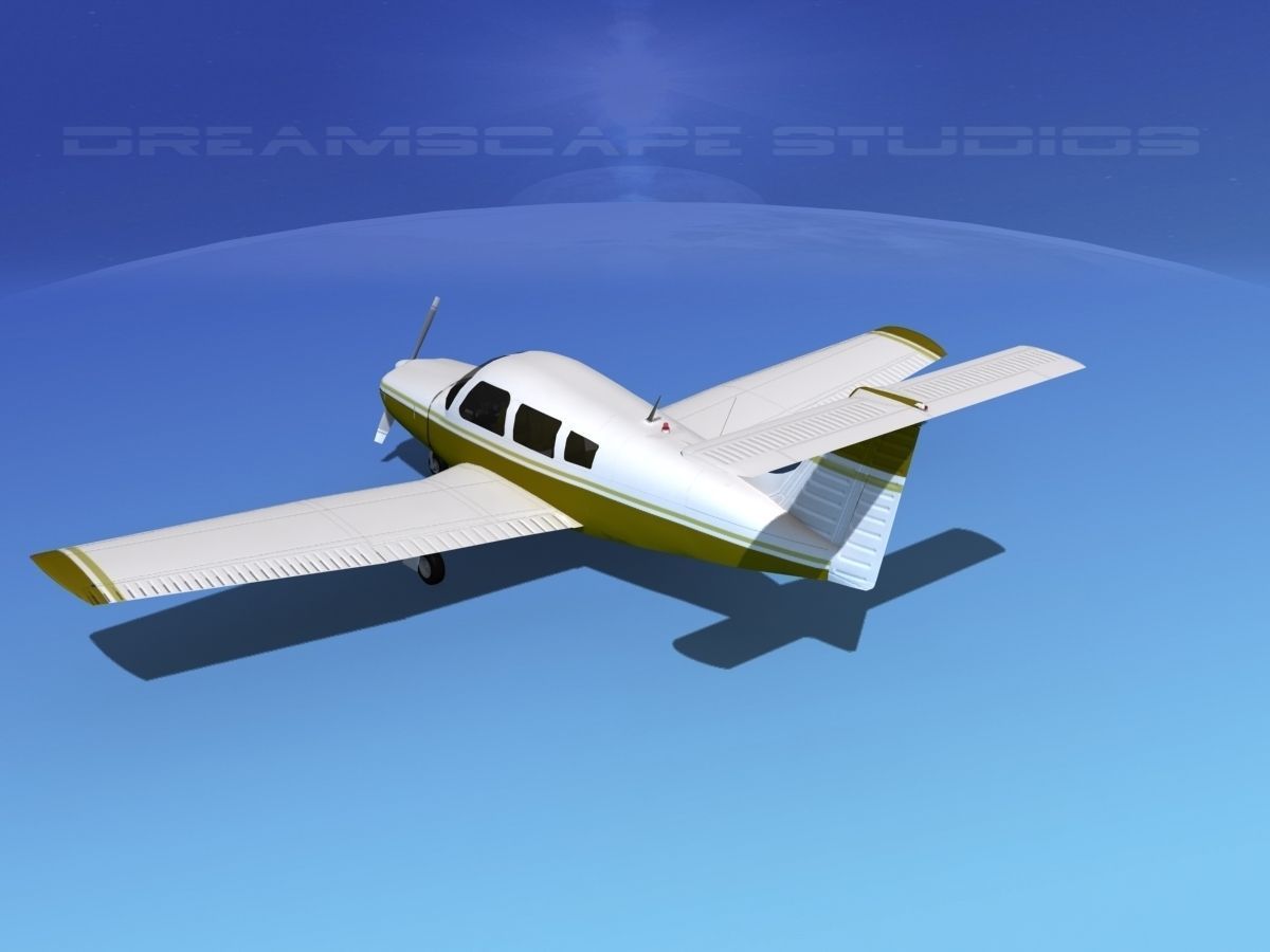 Piper Turbo Arrow III 3D model_7