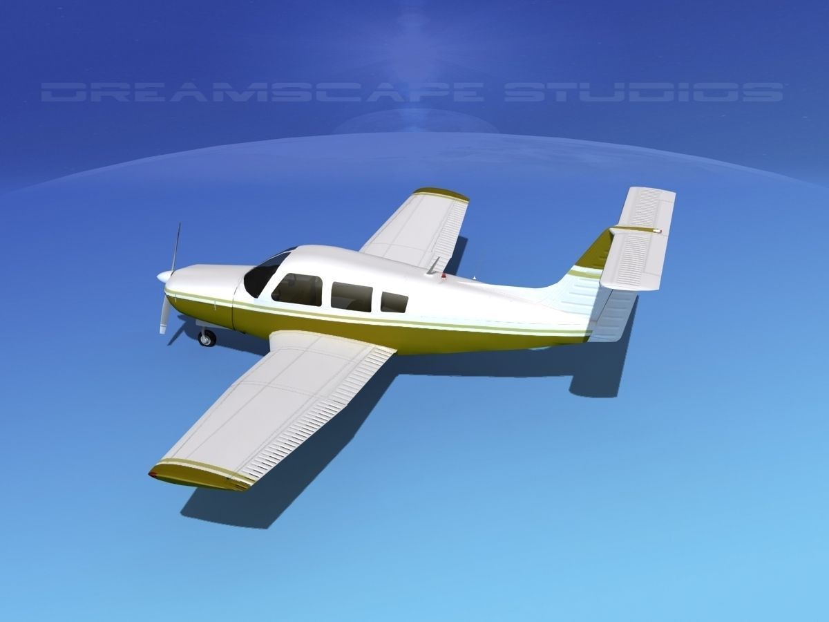Piper Turbo Arrow III 3D model_8