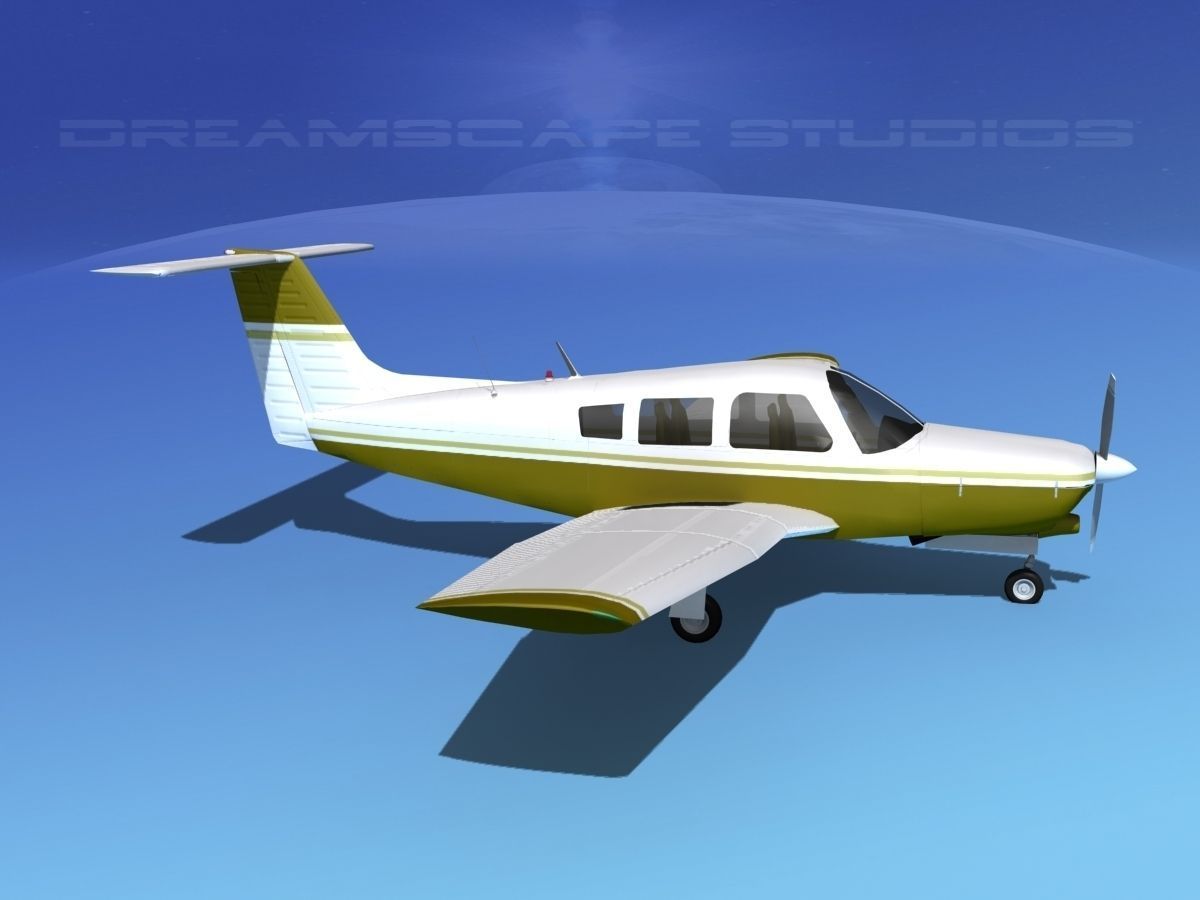 Piper Turbo Arrow III 3D model_3