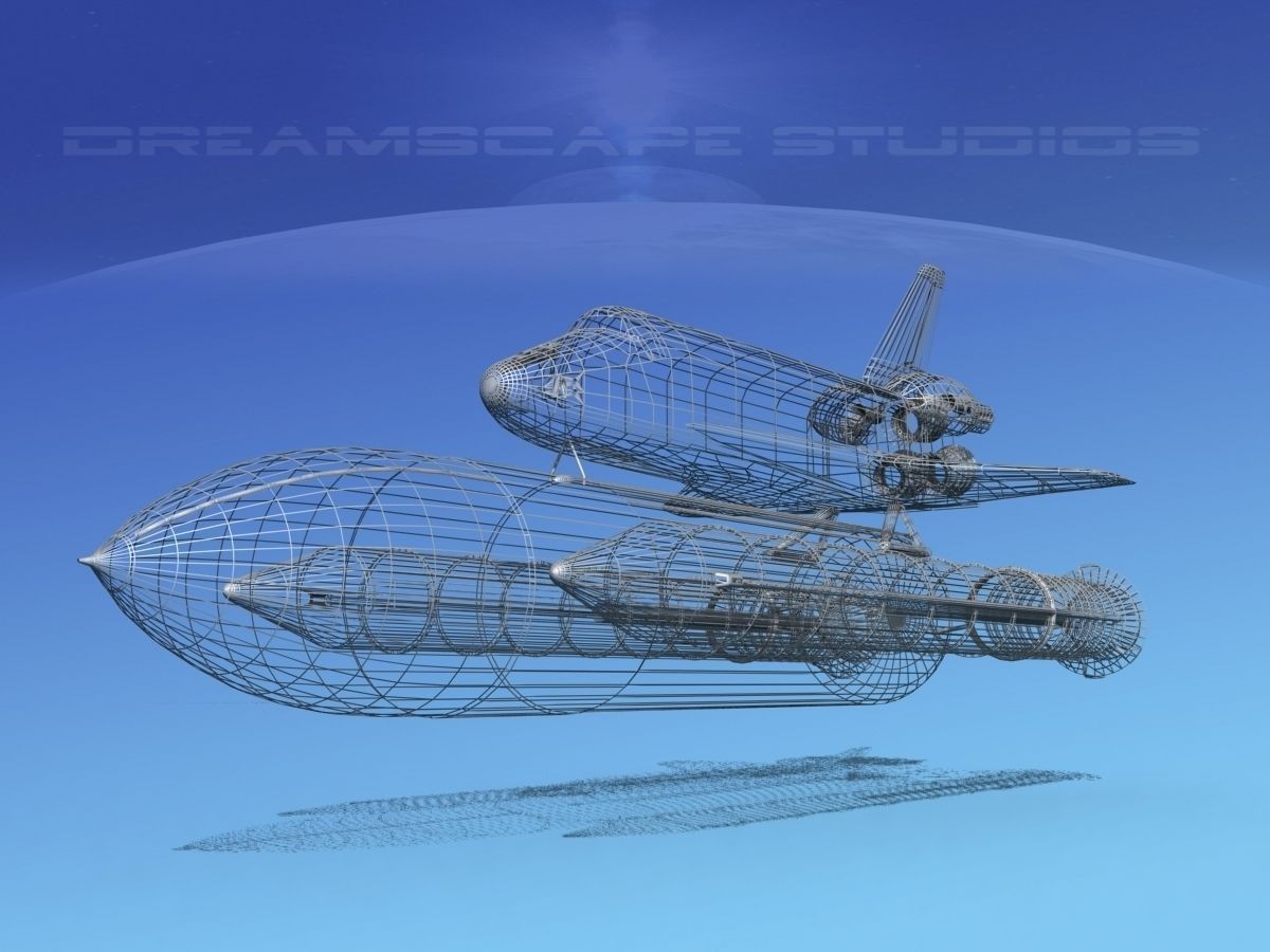 STS Shuttle Columbia Launch LP 1-4 3D model_14