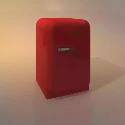 smeg refrigerator small