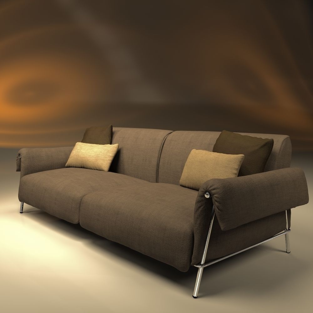 sofa chat  3D model_1