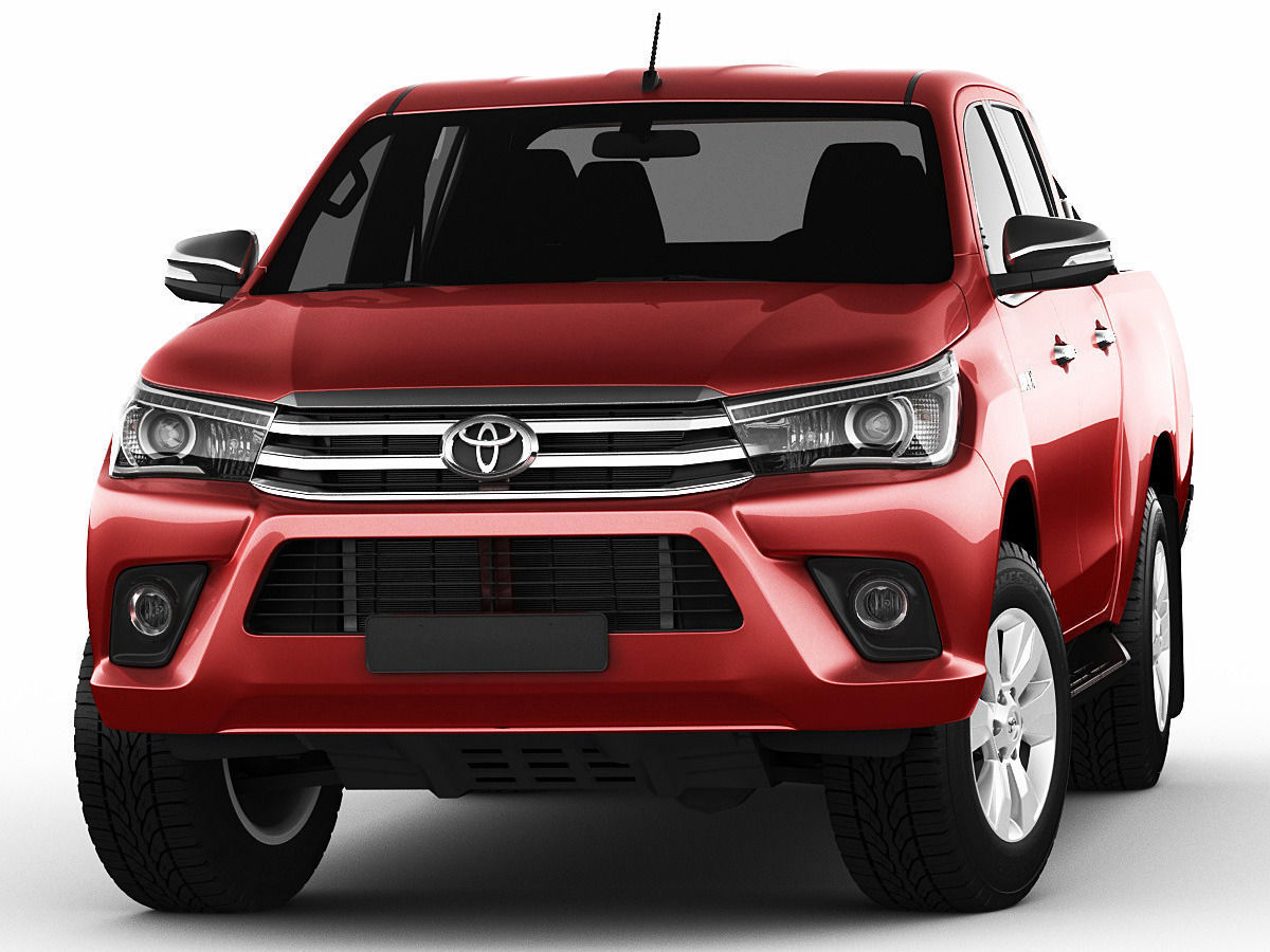 Toyota Hilux 2016 Double Cab 3D model_11