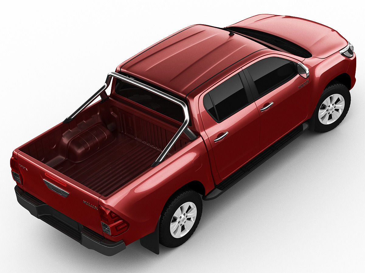 Toyota Hilux 2016 Double Cab 3D model_10