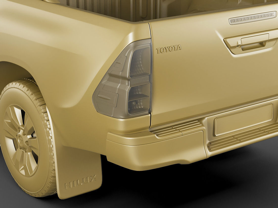 Toyota Hilux 2016 Double Cab 3D model_18