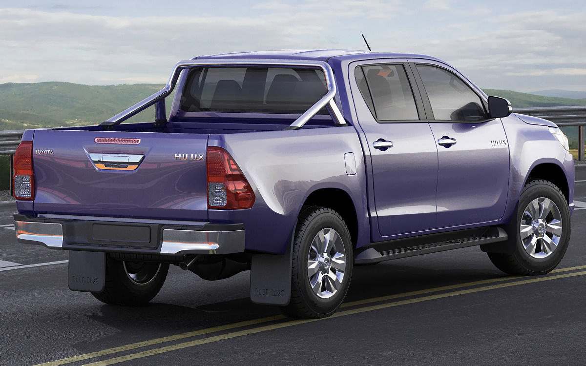 Toyota Hilux 2016 Double Cab 3D model_14