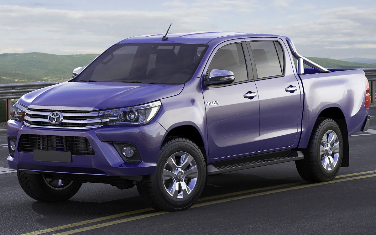 Toyota Hilux 2016 Double Cab 3D model_13