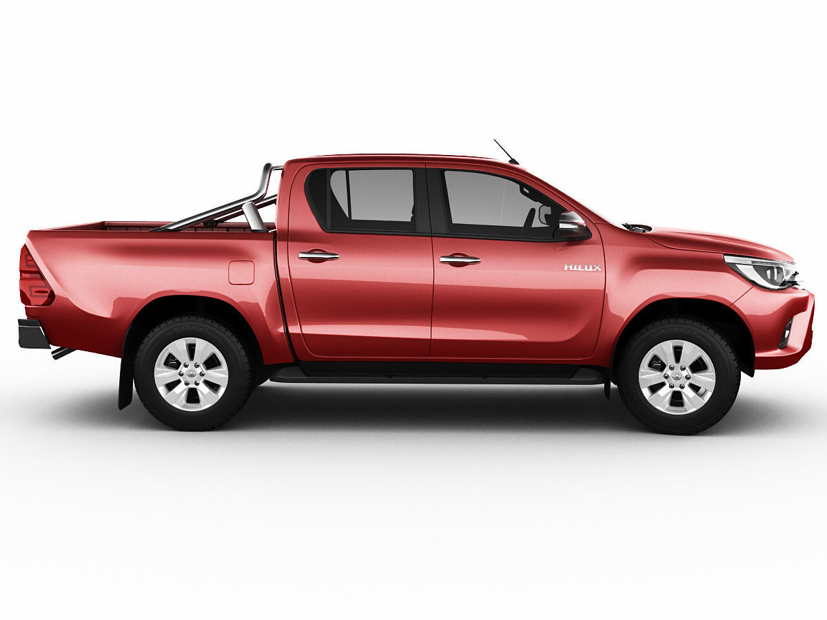Toyota Hilux 2016 Double Cab 3D model_3