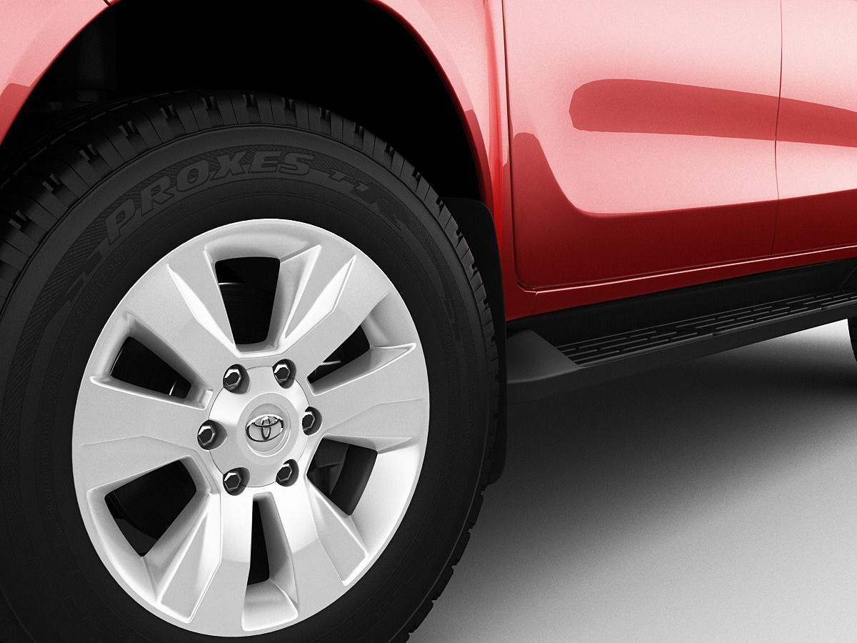 Toyota Hilux 2016 Double Cab 3D model_6
