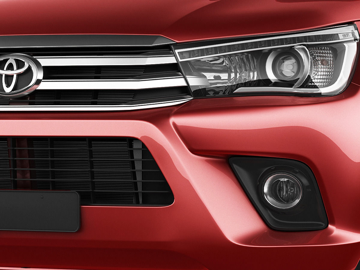 Toyota Hilux 2016 Double Cab 3D model_4