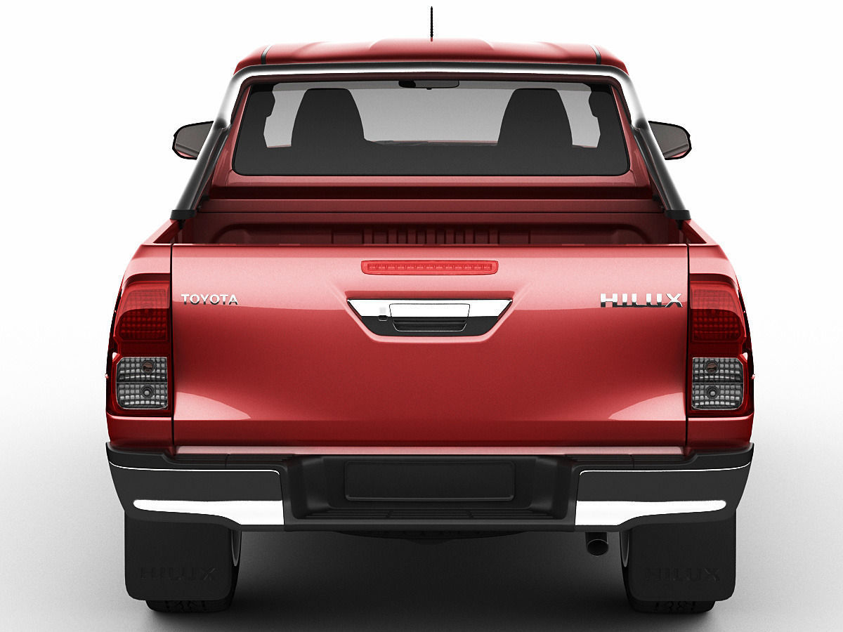 Toyota Hilux 2016 Double Cab 3D model_12