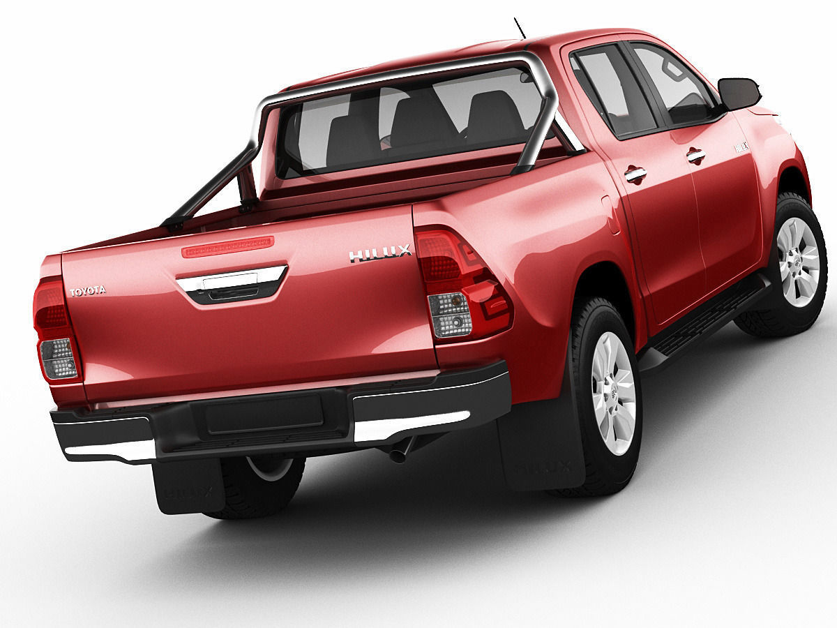 Toyota Hilux 2016 Double Cab 3D model_1