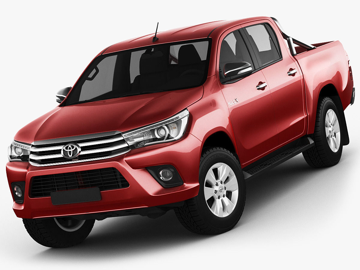 Toyota Hilux 2016 Double Cab 3D Model CGTrader Toyota Hilux 2016 Double Cab 3D Model CGTrader