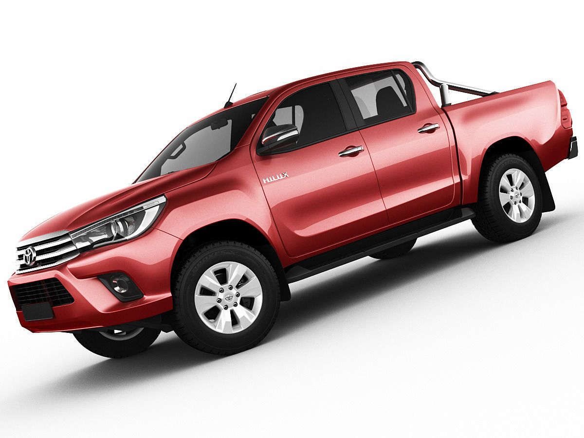 Toyota Hilux 2016 Double Cab 3D model_7