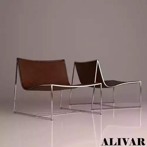 Armchair ALIVAR Free 3D model