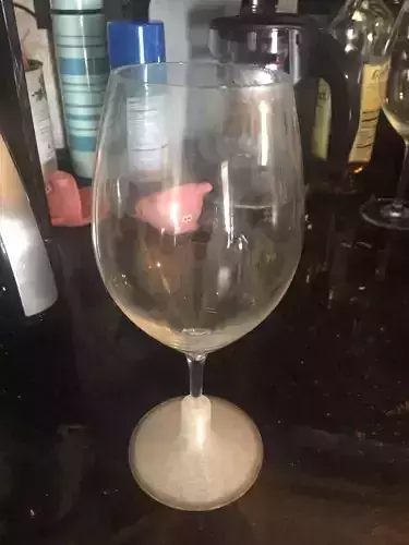 3D printed Wine Glass Base 