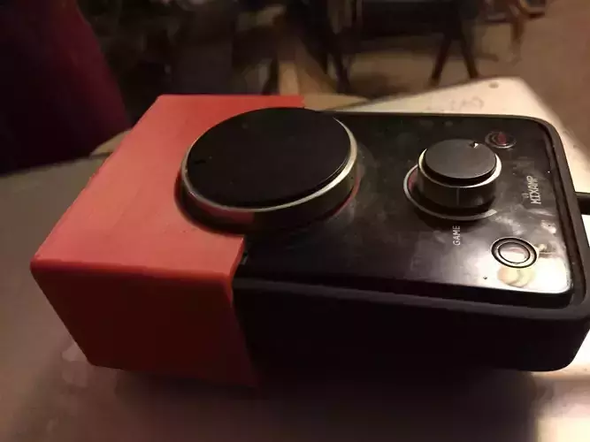 Astro Mixamp Holder Free 3D print model