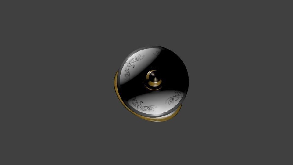 Sword Roman Gladius Low-poly 3D model_2