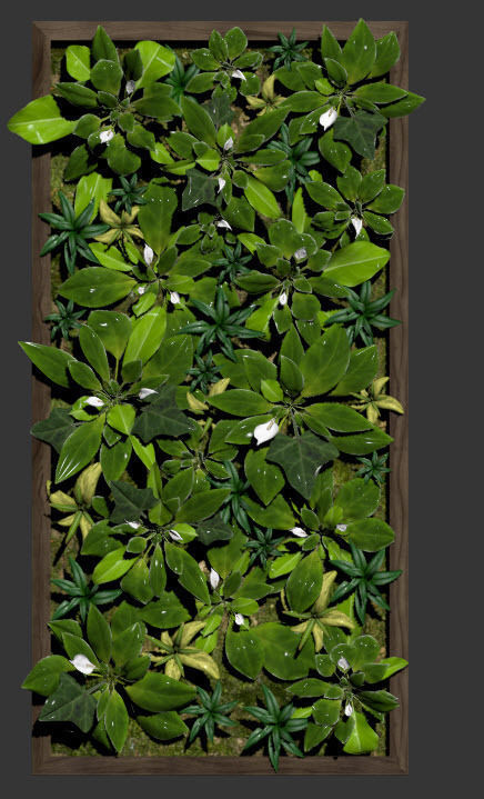 Fytowall spatifilum 3D model_2