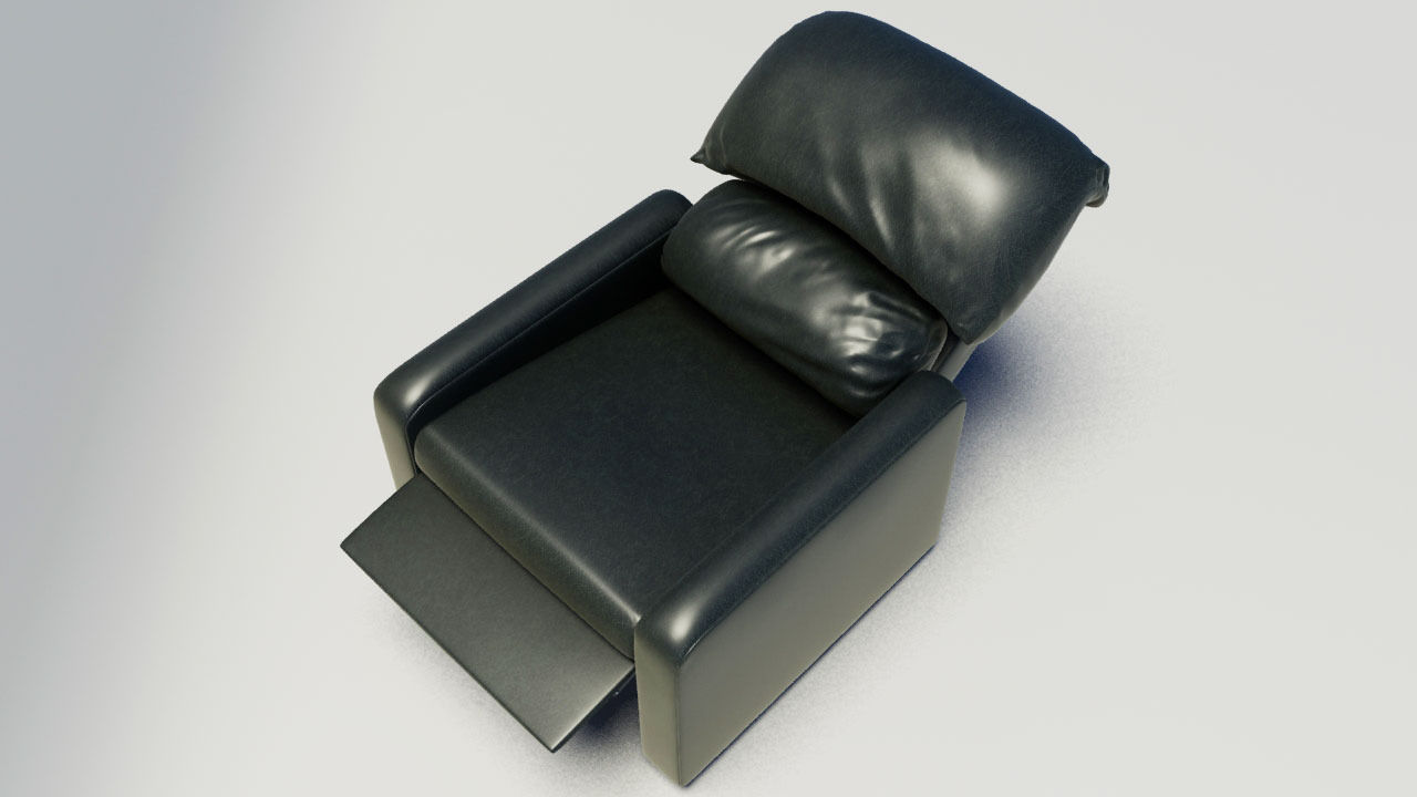 Reclining Chair 3D model_6