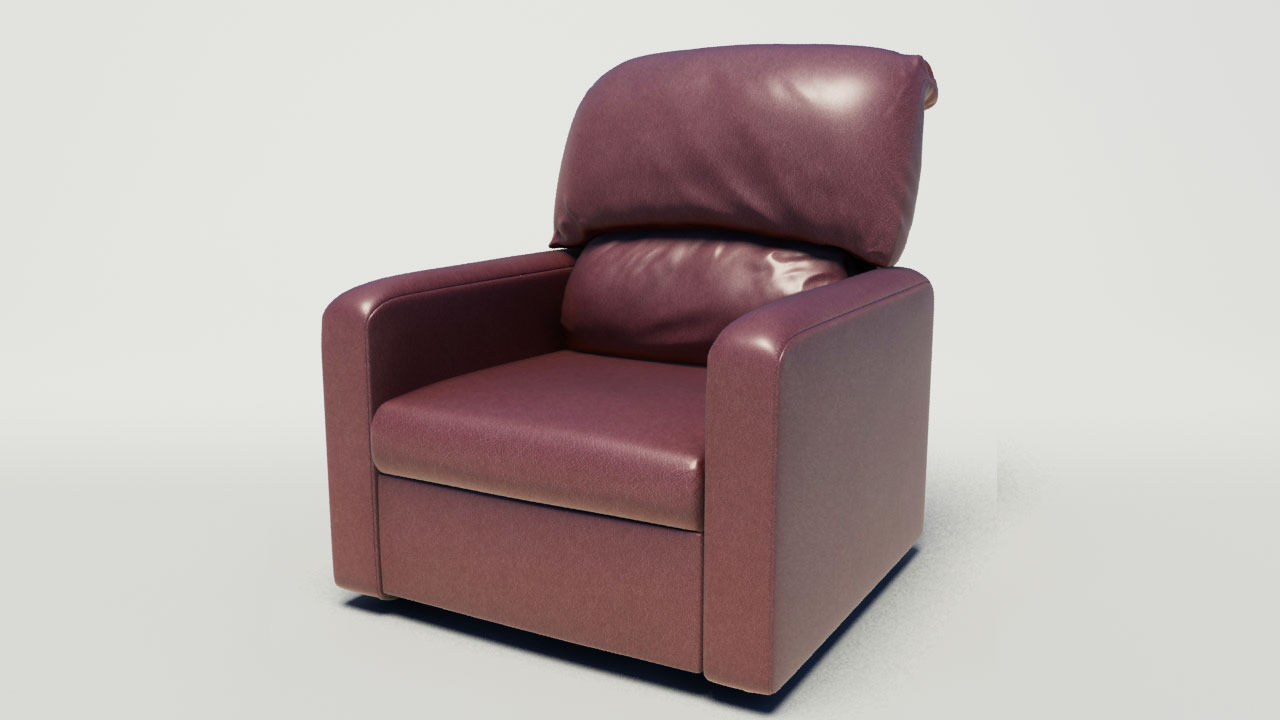 Reclining Chair 3D model_9
