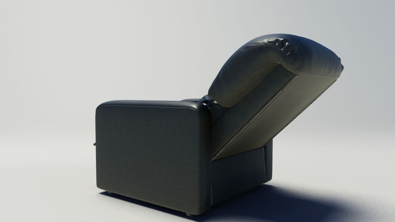 Reclining Chair 3D model_5