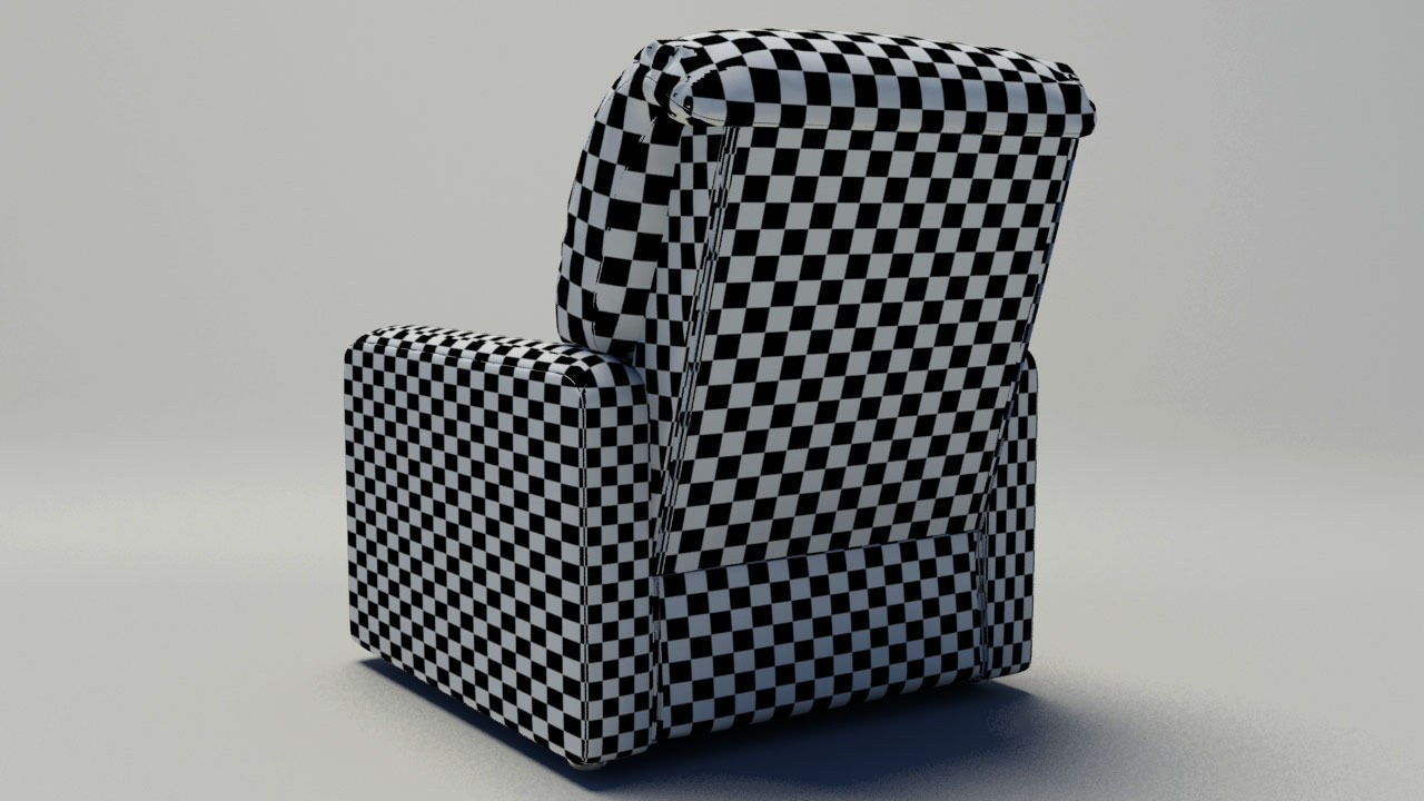 Reclining Chair 3D model_17