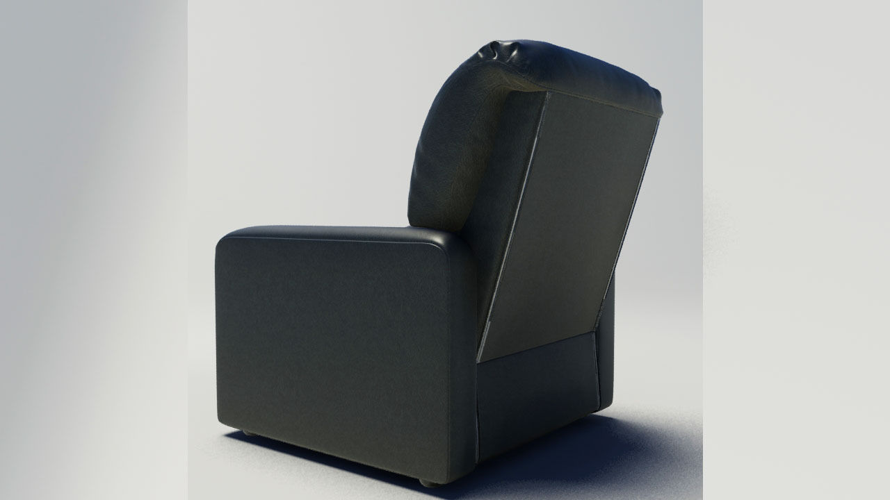 Reclining Chair 3D model_3