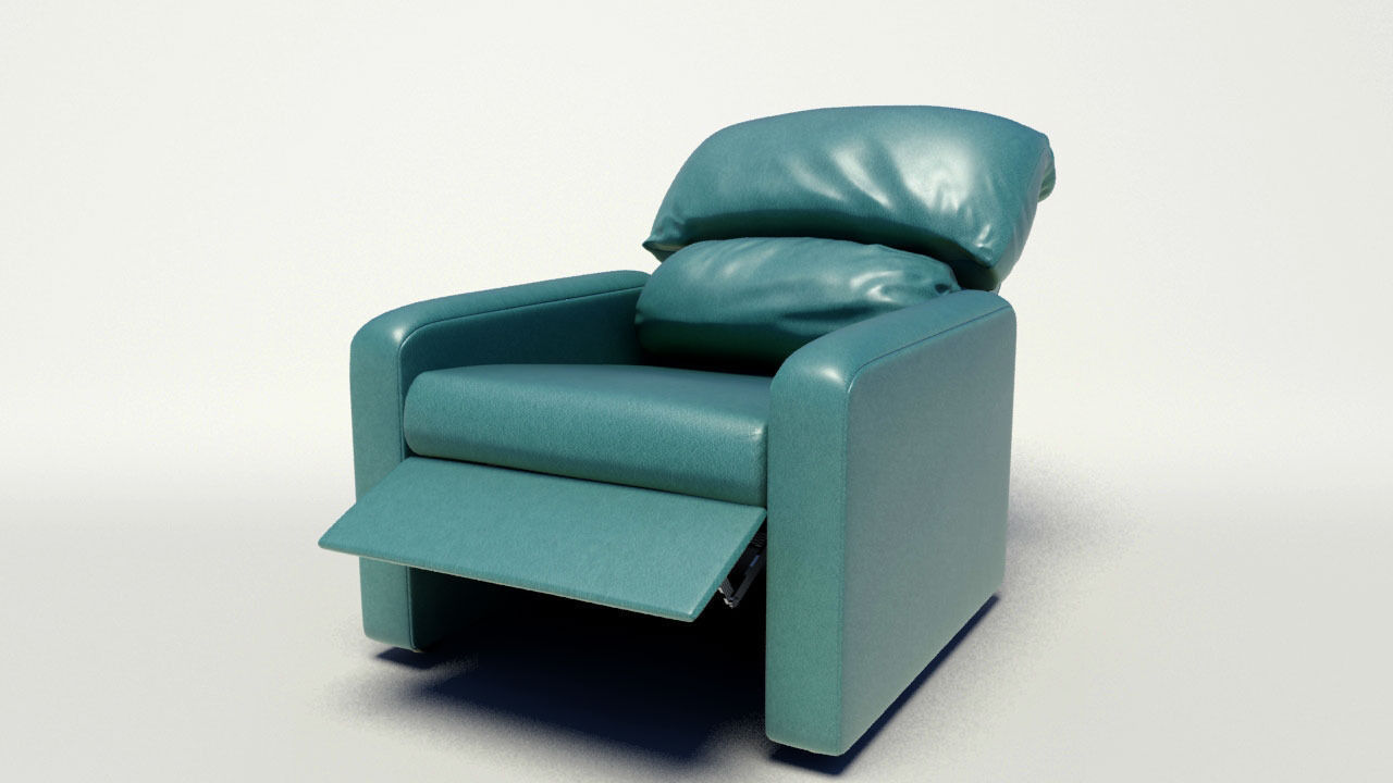 Reclining Chair 3D model_14