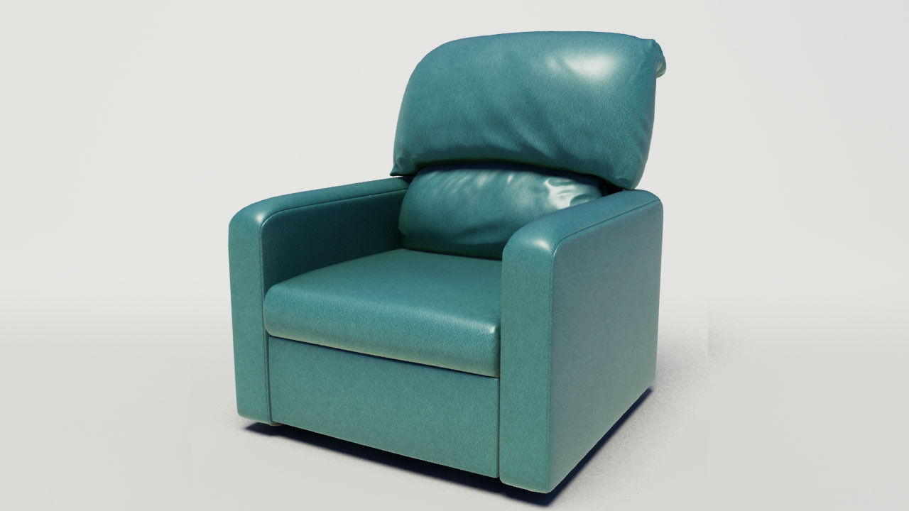 Reclining Chair 3D model_13