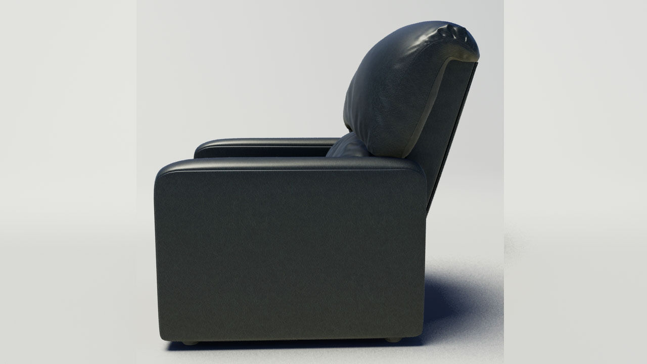 Reclining Chair 3D model_2