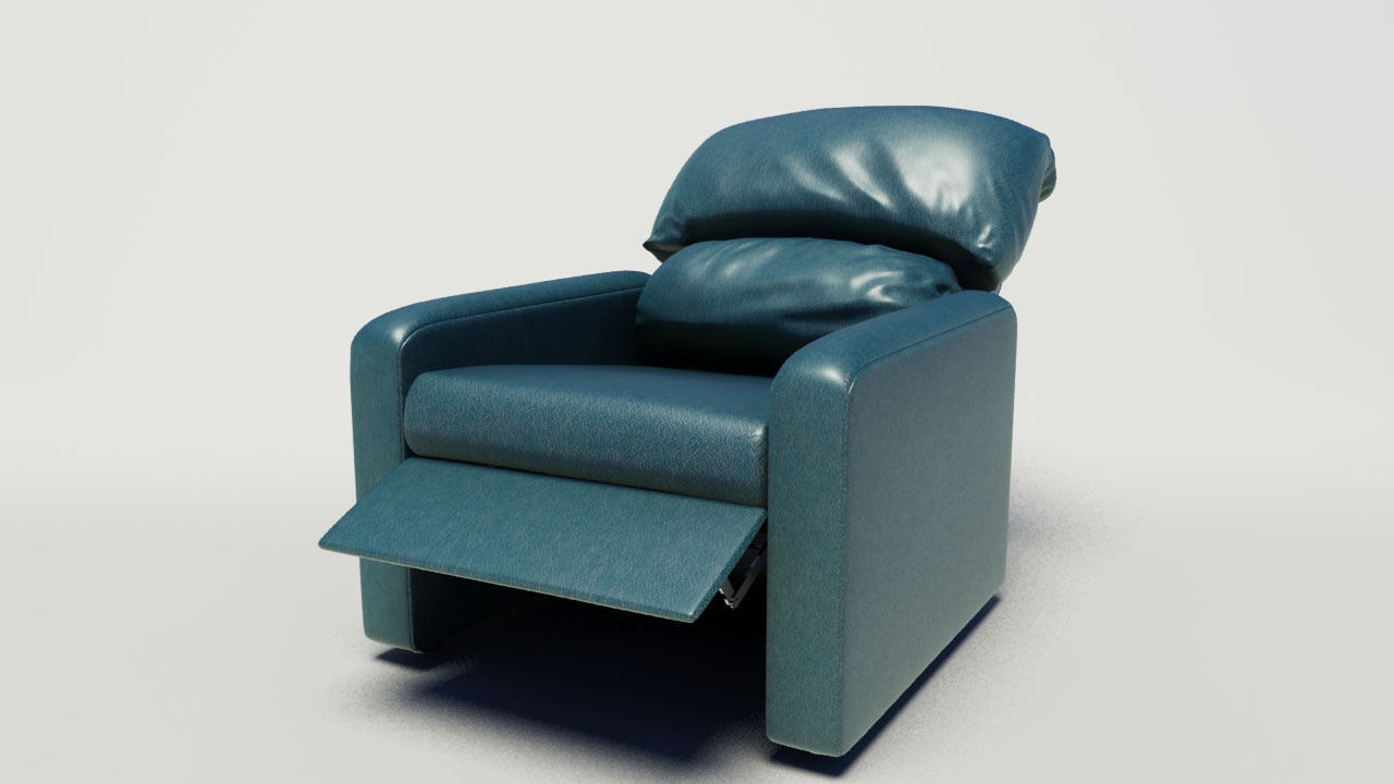 Reclining Chair 3D model_8