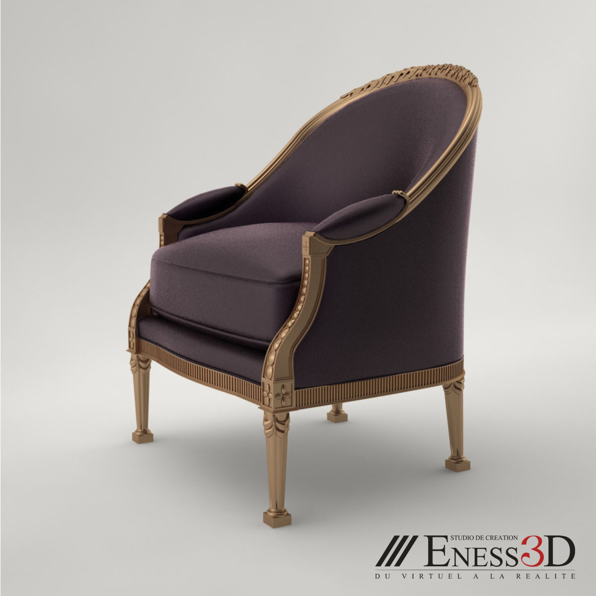 Pro - Bergere Henryot and Pozzoli 3D model_3