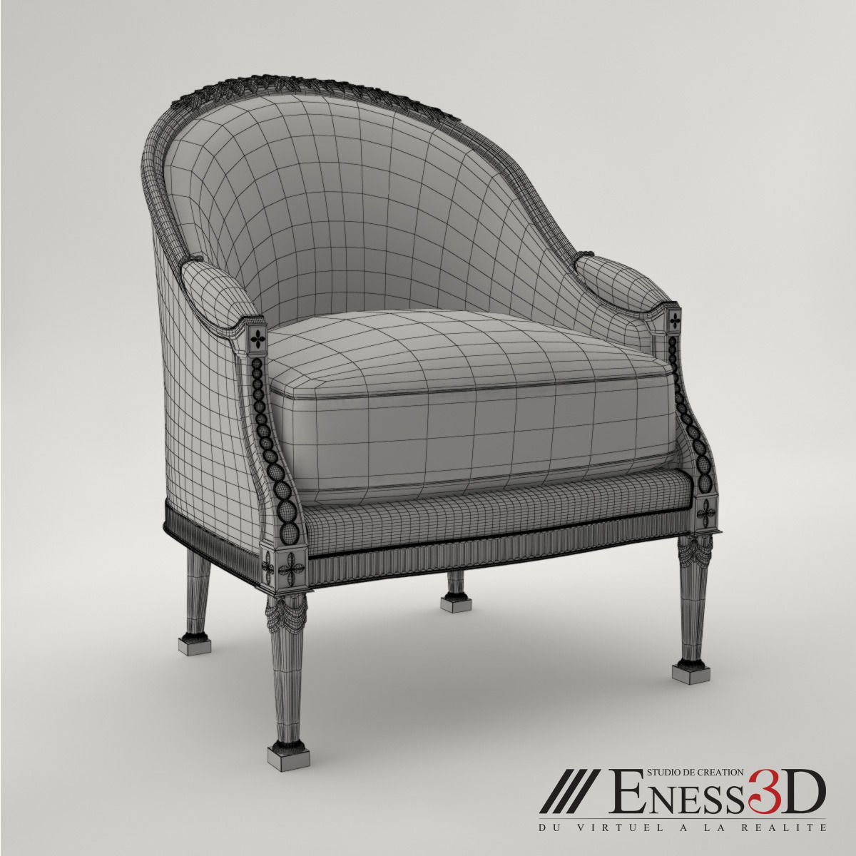 Pro - Bergere Henryot and Pozzoli 3D model_4