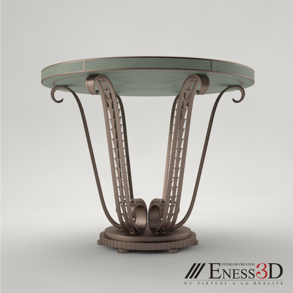 Pro - Table Patrick Gaguech FFGUER-1B-DGP 3D model_3