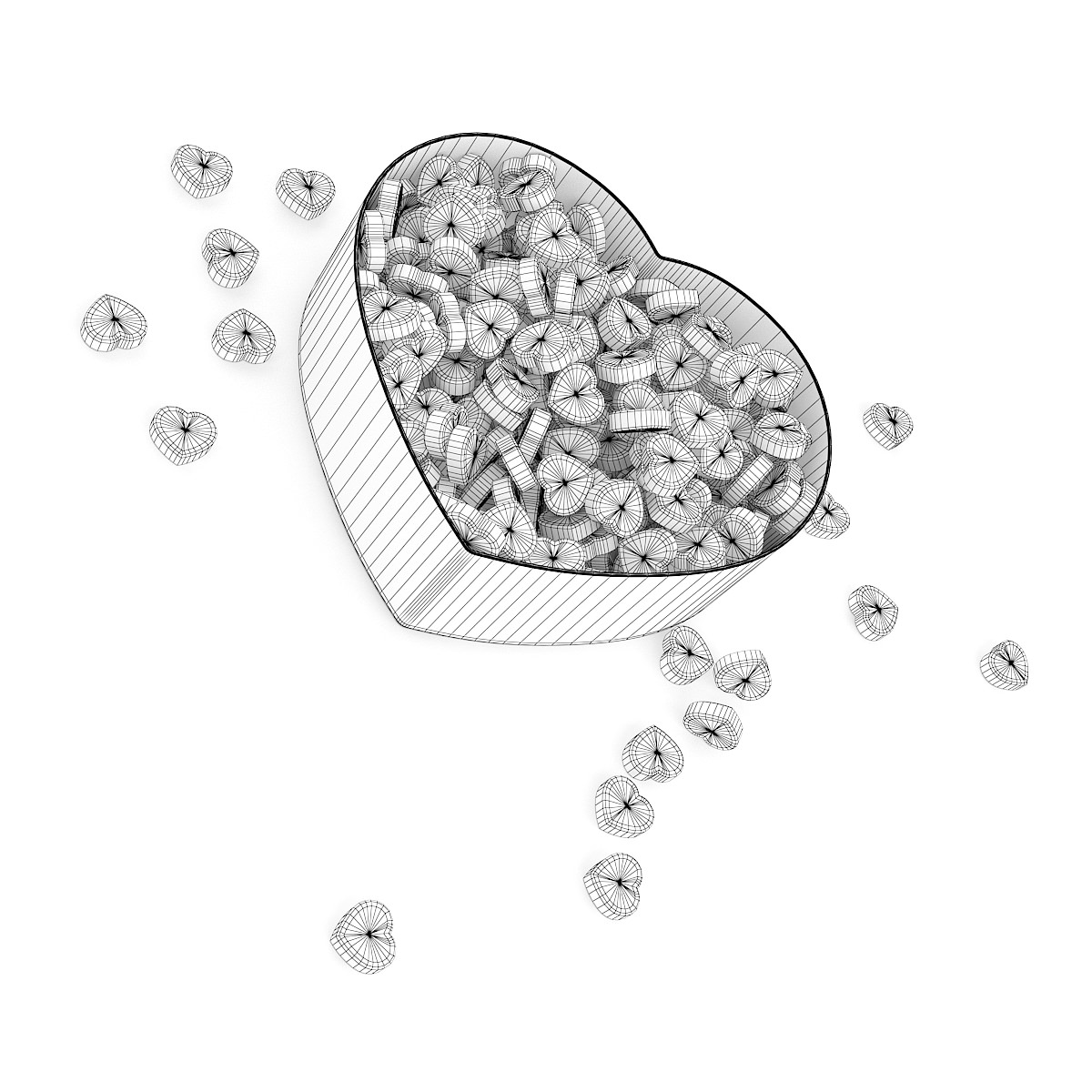 Box of Candies 1 3D model_3