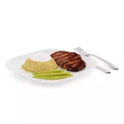 Steak with Couscous