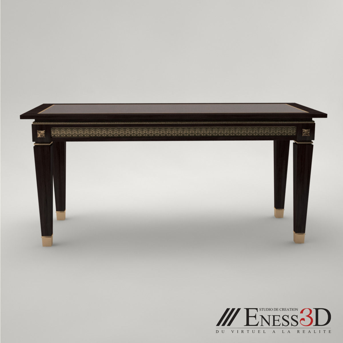Pro - Desk Turri T76R 3D model_3