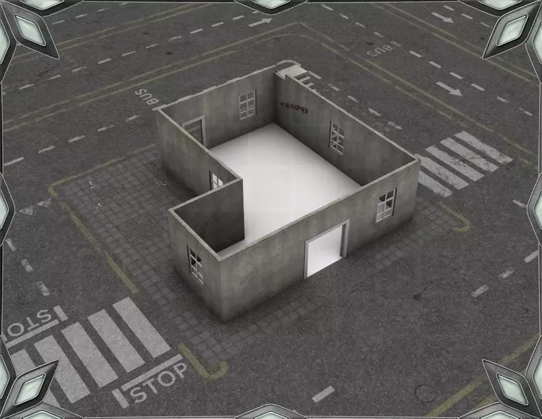 Complete Urban Tiles Texture Pack Low-poly 3D model_0