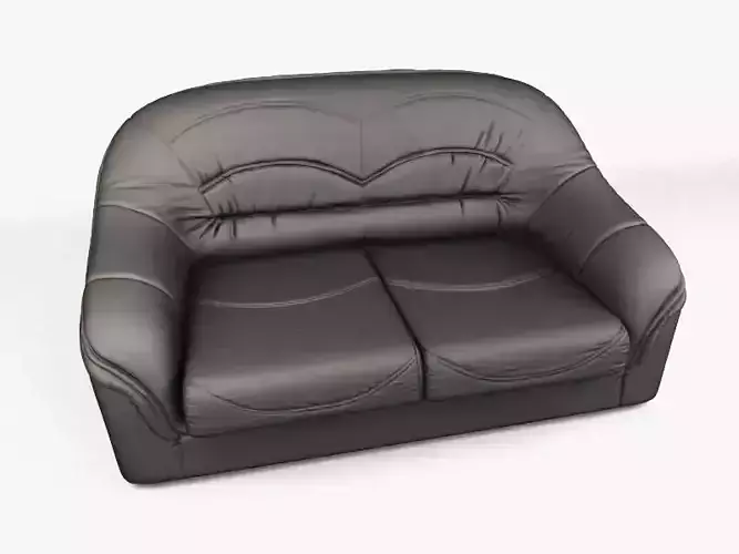 High and Low poly Sofa