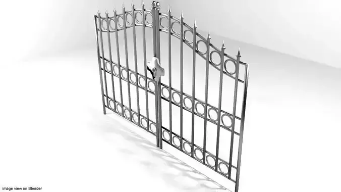 Steel Door Gate Type 1