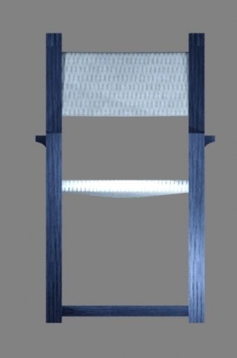 ARM CHAIR Low-poly 3D model_5