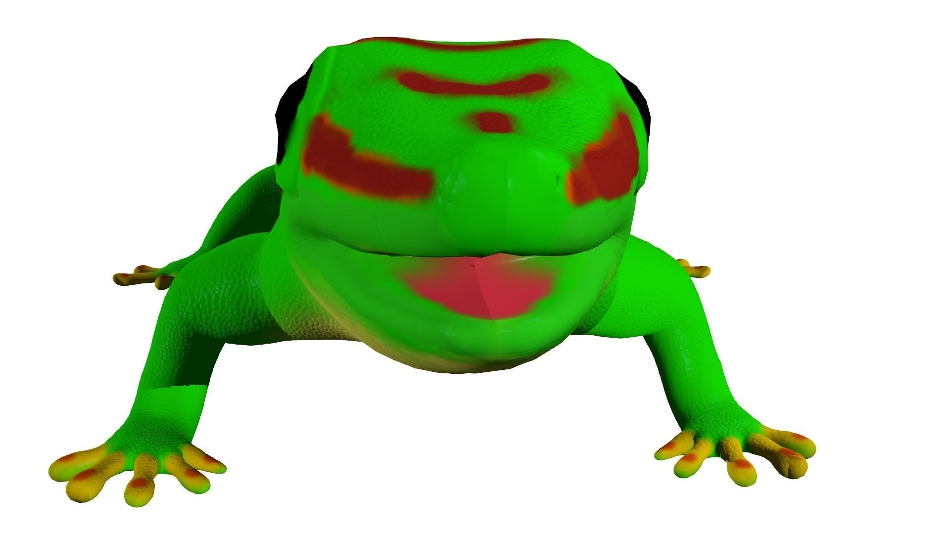 Madagascar Day Gecko 3D model_6