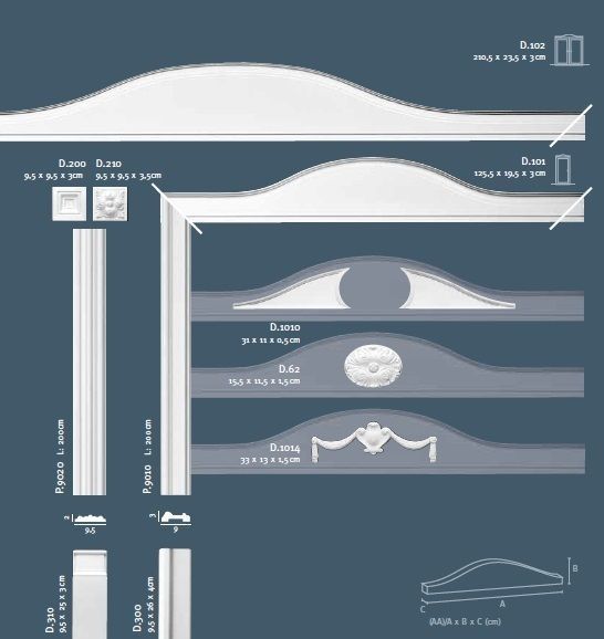 collection of decoration  Low-poly 3D model_19
