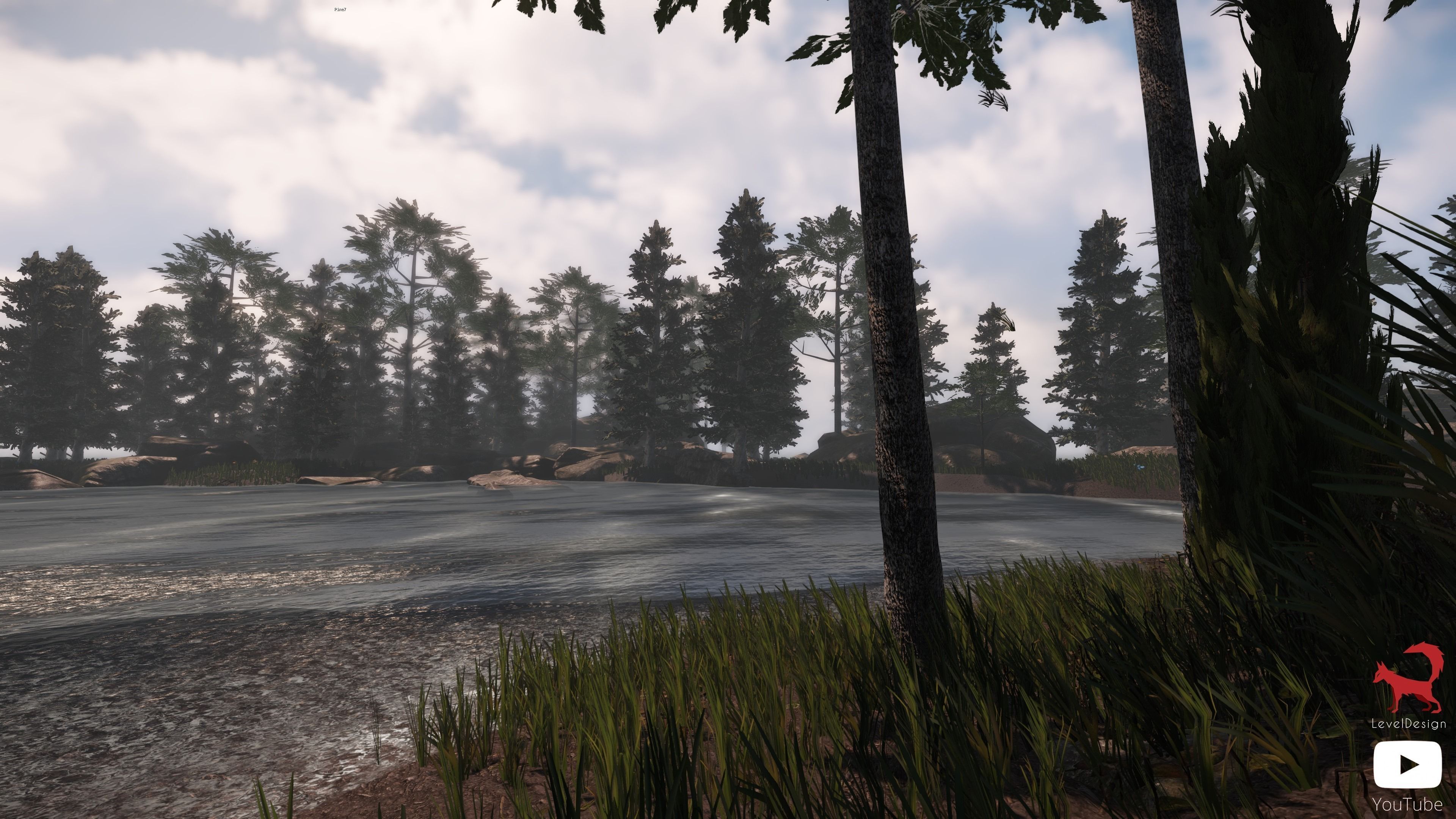 Game Ready Flora Assets Bundle Trees and Rocks Low-poly 3D model_2