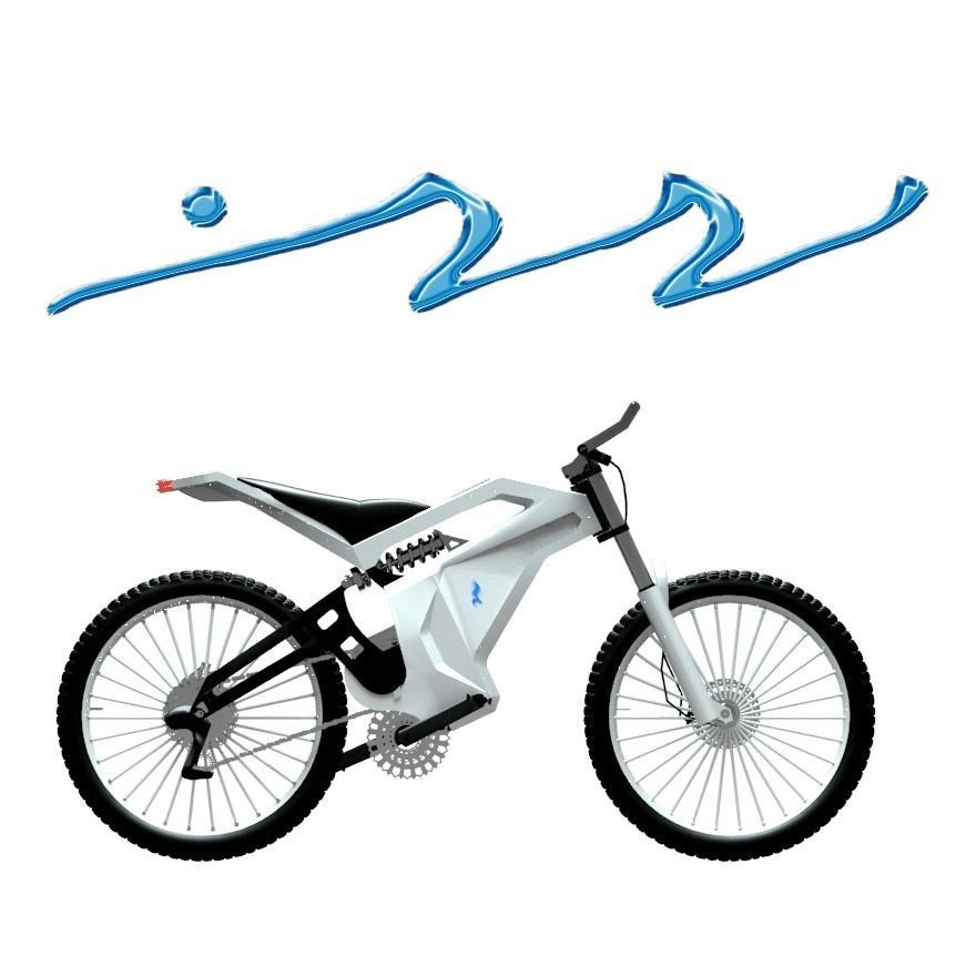 Ultralight e-Bike Muv v2 3D model_5
