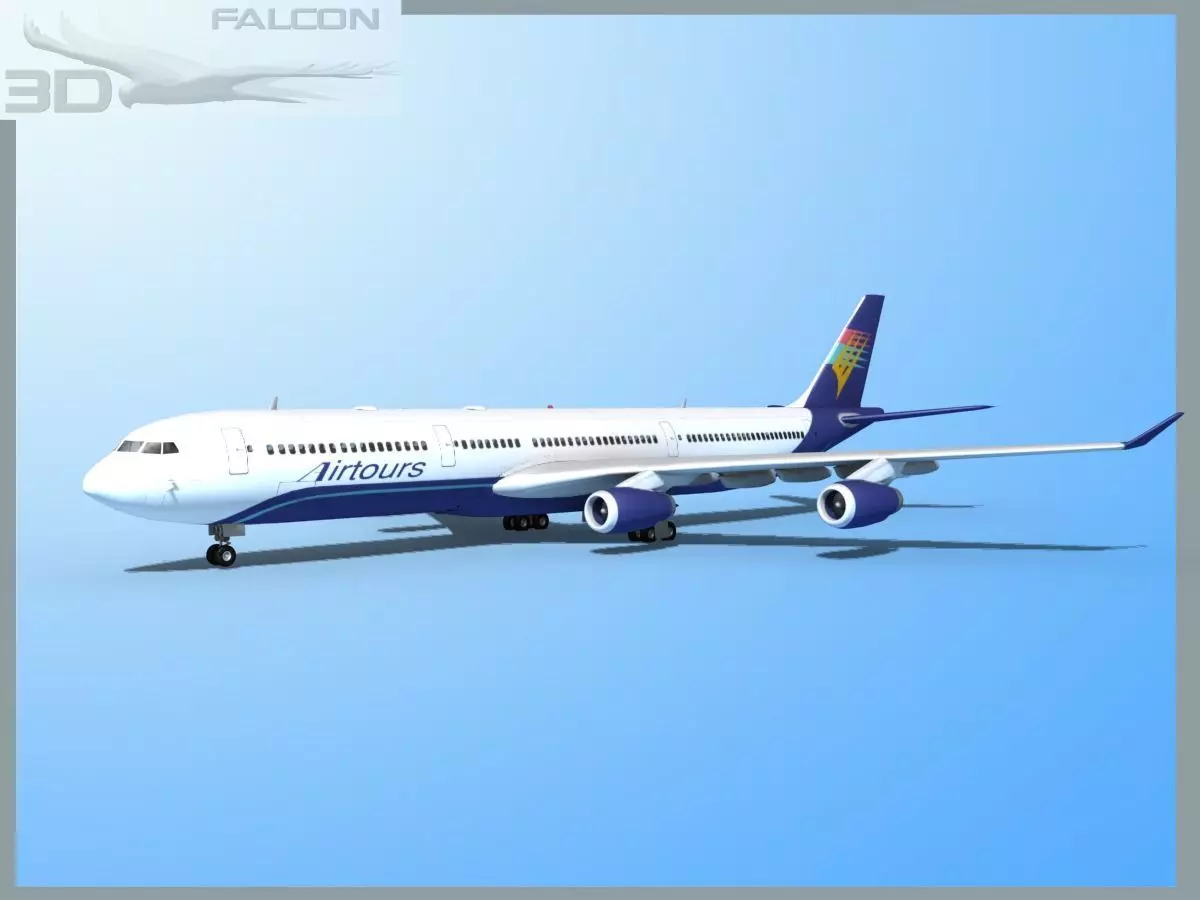 Falcon3D A340-600 AirTours 3D model